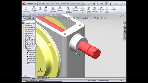 Mating Trick In Solidworks Youtube