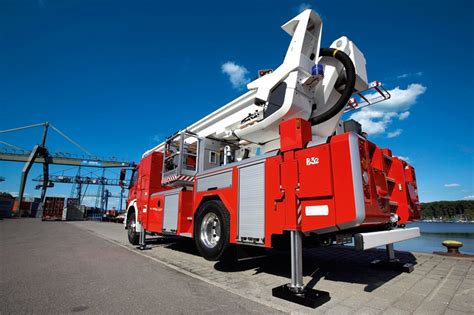 Aerial And Hydraulic Platforms For Fire Trucks Rosenbauer