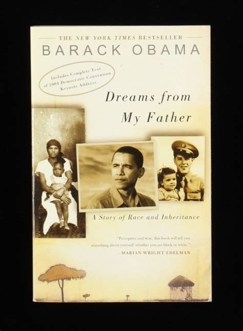 Barack Obama Signed "Dreams From My Father" Softcover Book (Beckett ...