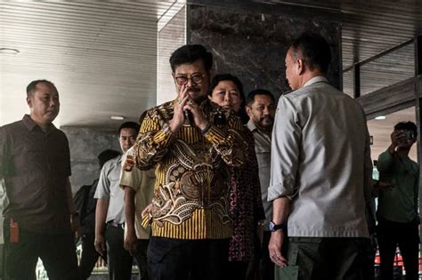 Kpk Buka Peluang Jerat Keluarga Syl Tppu Bila Terpenuhi Unsur Kesengajaan