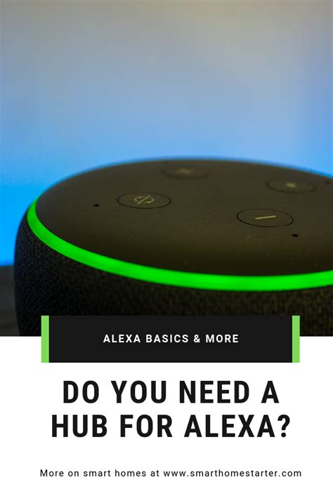 Do You Need a Hub With Alexa? | Smart home technology, Smart home, Smart