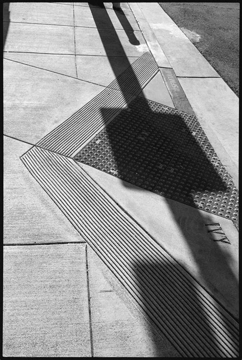 Sidewalk And Shadow Delta 100 Tmax Dev Eric Volpe Flickr