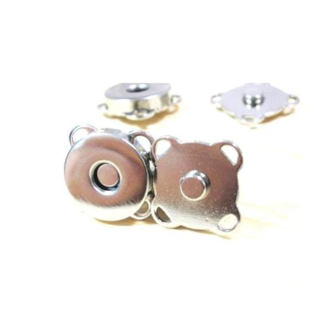 14mm Sewing Magnetic Snaps Closures Nickel