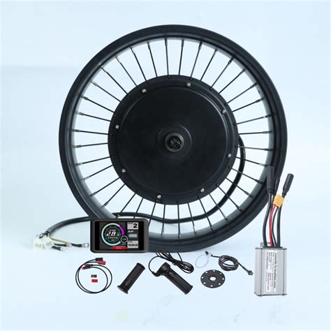 19inch Rear Wheel Tft Display System Controller 72v 100a Sine Wave Qs V3 5000w Brushless