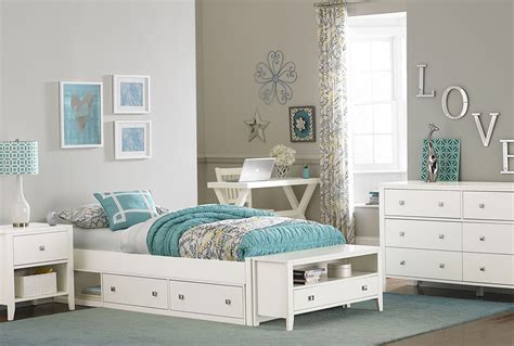 Pulse White Full Platform Bed With Storage, 33002NS, NE Kids