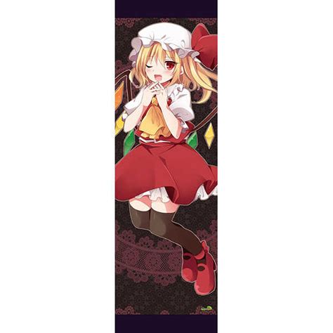 東方project「フランドールスカーレット（3）」特大タペストリー（キラキラtex仕様） ぱいそんきっどうぐいす餅 東方