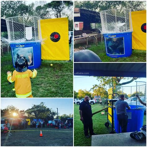 Backyard Carnival Games Splash Dunking Booth Easy Dunker Water Game