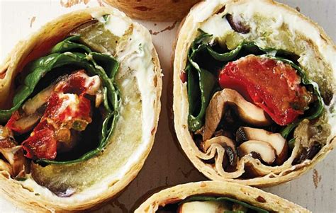 Mediterranean Pinwheel Wraps Healthy Food Guide