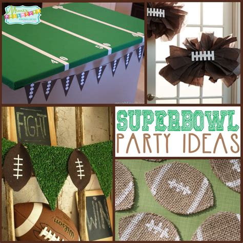 Super Bowl Party: DIY Football Party Decor | Mimi's Dollhouse