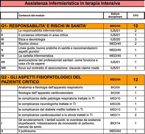 Master Online Assistenza Infermieristica In Terapia Intensiva Livello