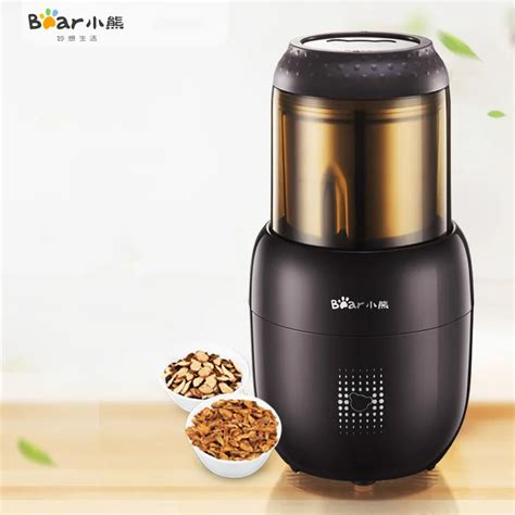 Bear Coffee Bean Grinder Machine 300w 4 Blades Mini Portable Electric Food Grinders Mill Kitchen