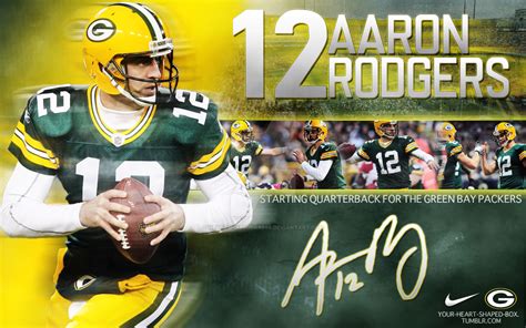 12: Aaron Rodgers by heartshapedbox888 on DeviantArt