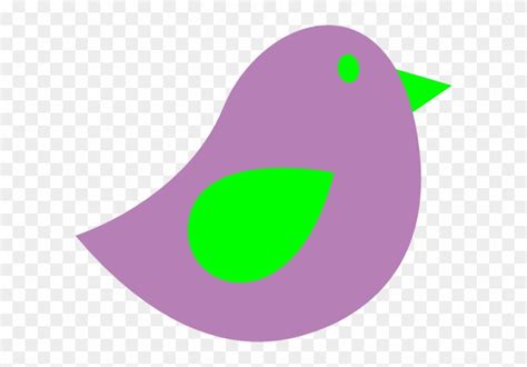 Purple Little Bird Clip Art At Clker Clip Art Full Size Png Clipart