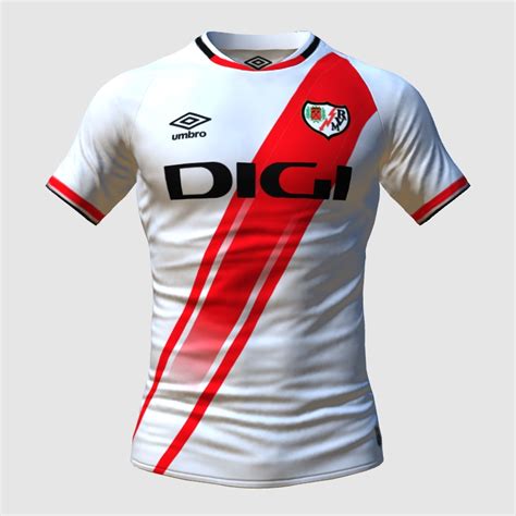 Rayo Vallecano Umbro Home Kit Concept Fifa Kit Creator Showcase