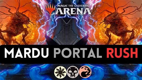 RUSH TO DISCOVER PORTAL MTG Arena Standard Ranked Mardu Portal