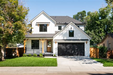 Englewood Project 3262 Farmhouse Exterior Denver By Shadow Creek Homes Houzz