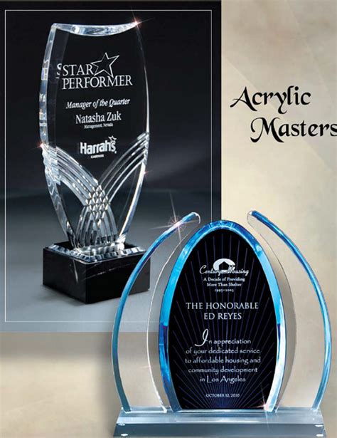 Acrylic Masters Custom Trophies And Plaques