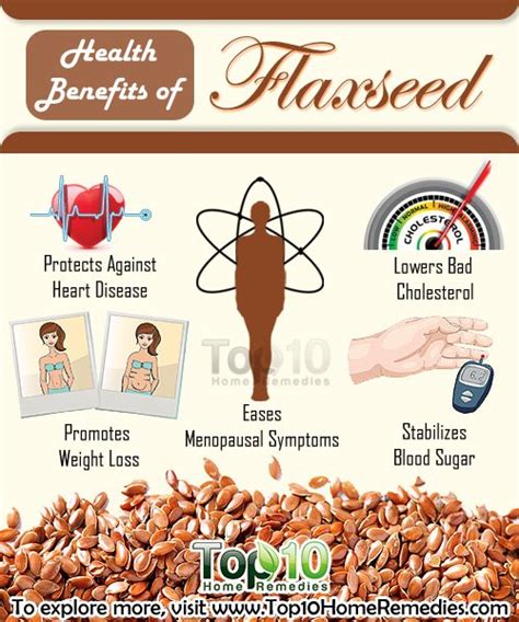 Top 10 Health Benefits Of Flaxseed Top 10 Home Remedies