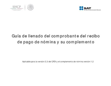 PDF Guía de llenado del comprobante del recibo de pago de oma de