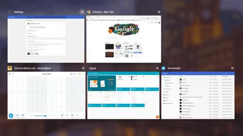 Chromebooks Getting Some New Overview Mode Ui Updates