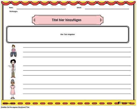 Dialogarbeitsblätter für Umfassendes Lesen StoryboardThat