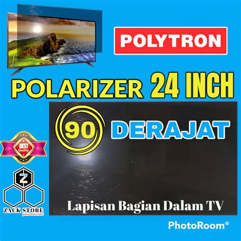 Jual Polarizer Tv Led Polytron Inc Derajat Lapisan Bagian Luar