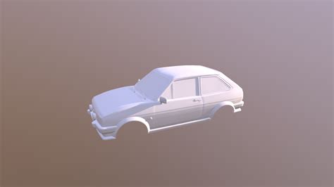 Ford Fiesta Xr2 Buy Royalty Free 3d Model By Stl Printables