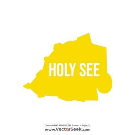 Holy See Map Vector - (.Ai .PNG .SVG .EPS Free Download)