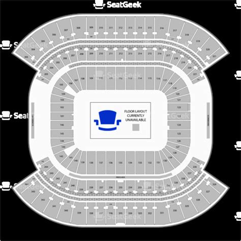 Titans Stadium Seating Chart A Visual Reference Of Charts Chart Master