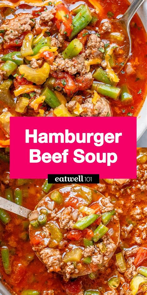 Hamburger Beef Soup Low Carb Keto Artofit