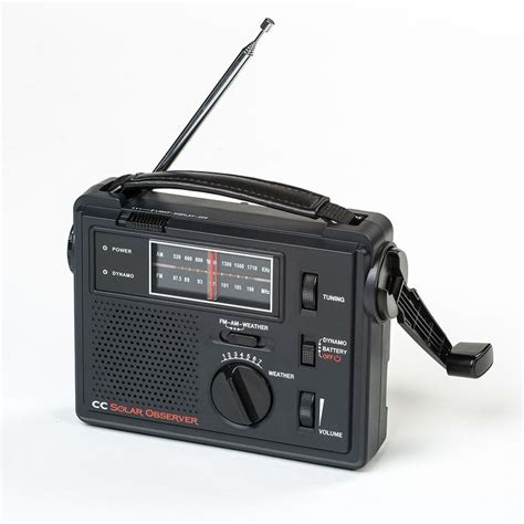 Solar Emergency AM/FM/Weather Radio/Light | Weather radio, Emergency radio, Radio