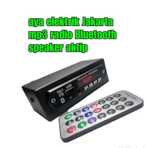 Jual AYABDG Mp3 Bluetooth Rakitan Siap Pakai Adaptor 12volt Dc Mp3