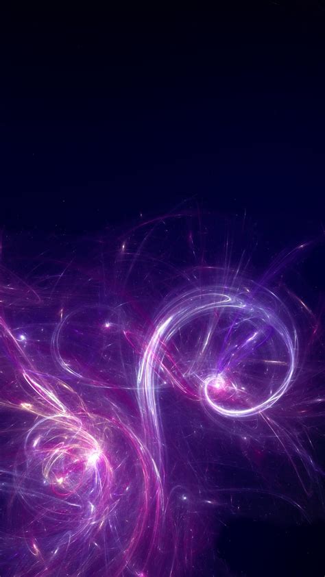 Abstract Art iPhone Wallpaper Purple | 2021 3D iPhone Wallpaper