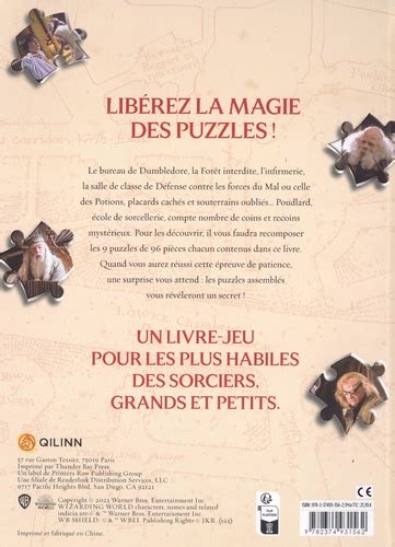 Harry Potter Le Livre Des Puzzles Puzzles De Moira Squier