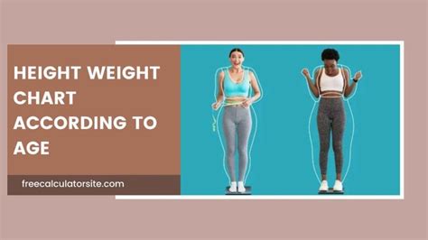 Height Weight Chart For Male And Female According To Age Best Free Calculator Site