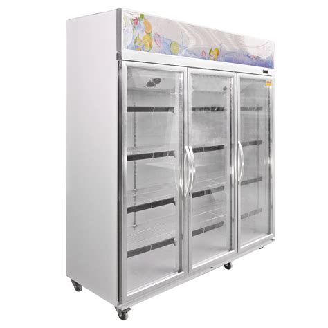 Magnet Doors Upright Chiller Freezer With Blower System F C