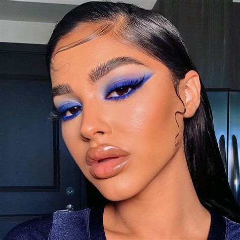 Dianashin On Instagram “ Amayacolonn 💙 Makeup Eyes Viseart Lashes Rokaelbeautylashes In