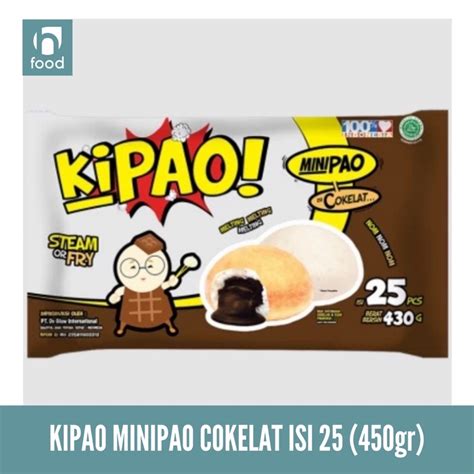 Jual Kipao Minipao Cokelat Isi 25 430gr Shopee Indonesia