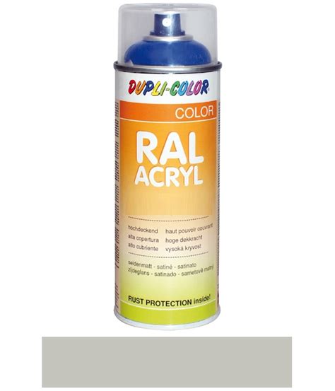 DUPLI COLOR Spraydose RAL Acryl achatgrau glänzend 400 ml RAL 7038