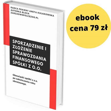 Sprawozdanie finansowe spółki z o o w wersji uproszczonej