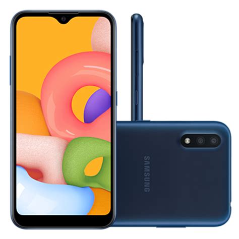 Smartphone Samsung Galaxy A01 32gb Tela Infinita De 57 Câmera Dupla