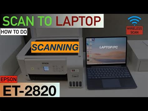 Epson Ecotank Et Scanning Youtube