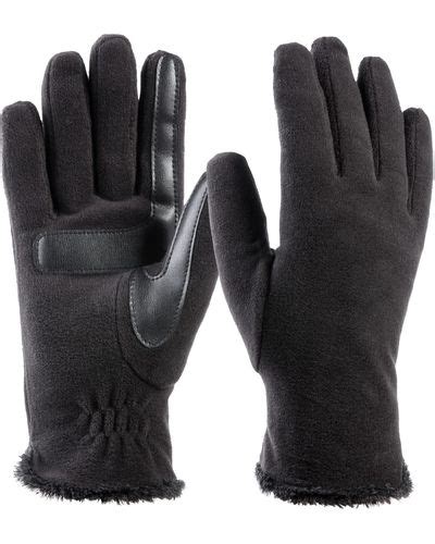 Black Isotoner Gloves For Women Lyst