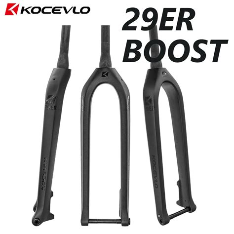 KOCEVLO Boost MTB widelec węglowy 29er 110 15mm widelec zjazdowy rower