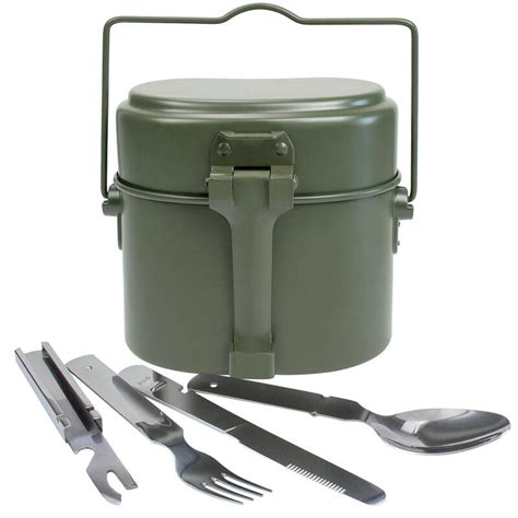 X Sets De Batterie De Cuisine Couverts De Camping Aluminium