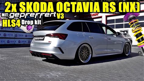 2 Brüder 2x Skoda Octavia Rs Nx Mit Hls4 Drop Kit Youtube