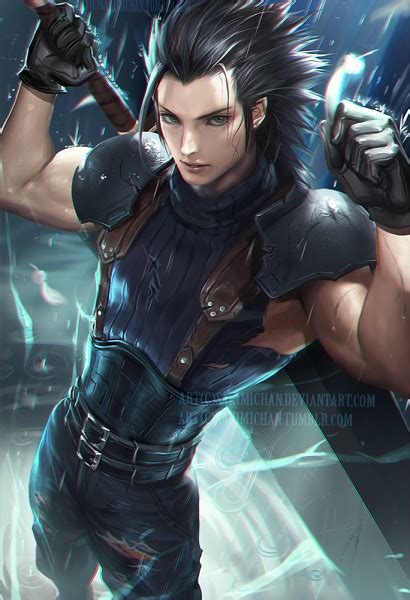 Zack Fair Crisis Core Final Fantasy Vii Mobile Wallpaper By