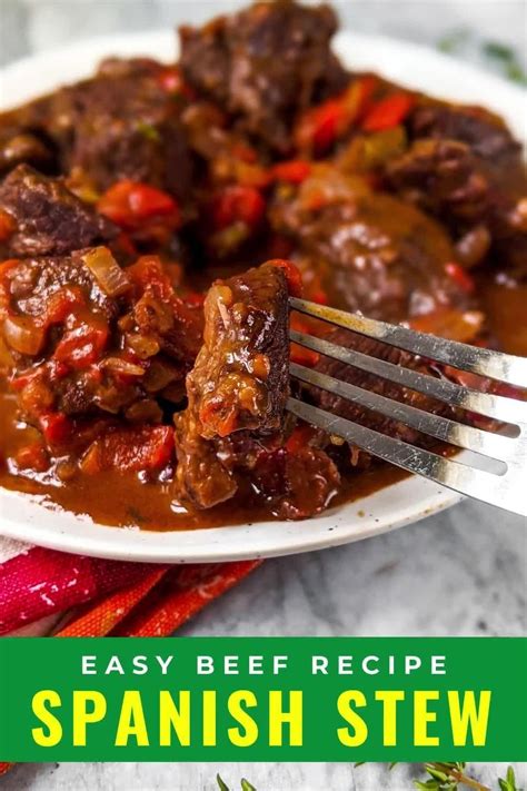 Easy Crockpot Spanish Beef Stew Recipe Artofit