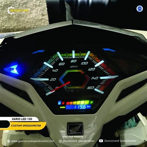 Cara Memasang Custom Speedometer Vario 150 Dengan Benar SPD Speedometer