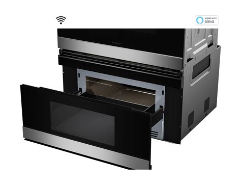 30 In Smart Convection Wall Oven With Microwave Drawer Oven Swb3085hs